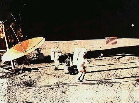 first sport to be played on the moon